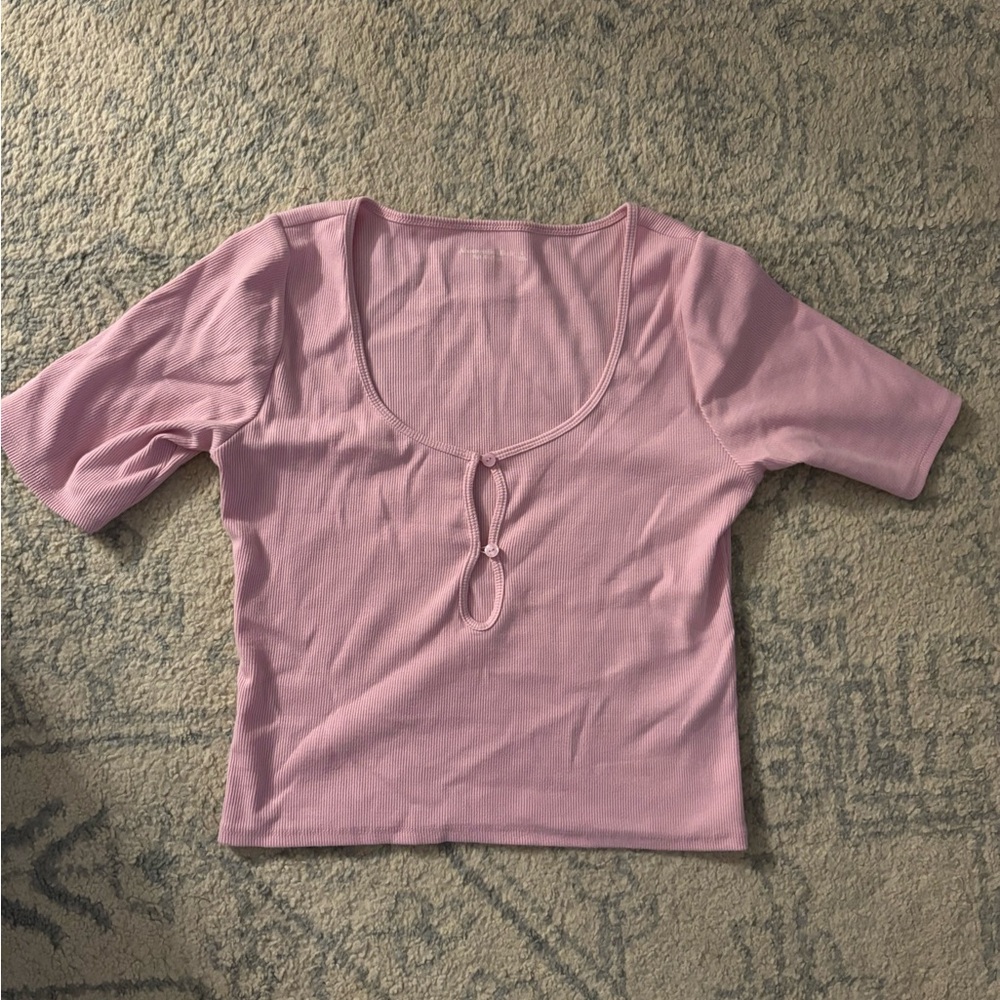 Pink Abercrombie and Fitch Top